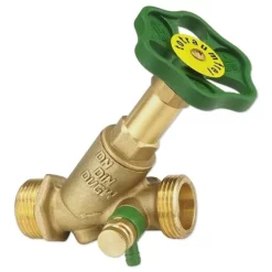 Schrägsitzventil, 1 1/2'' AG - DN32 - Mit Nichtsteigender Spindel, Fettkammeroberteil Und Entleerung