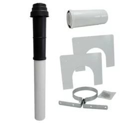 Buderus Grundbausatz DO Dachdurchführung - Ø 80/125 Mm - Schwarz - 7738112570