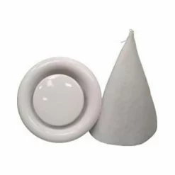 Buderus Standard Abluft-Tellerventil AV125 Für Decken- Oder Wandmontage DN125, Weiß, Einstellbar - 7738112049