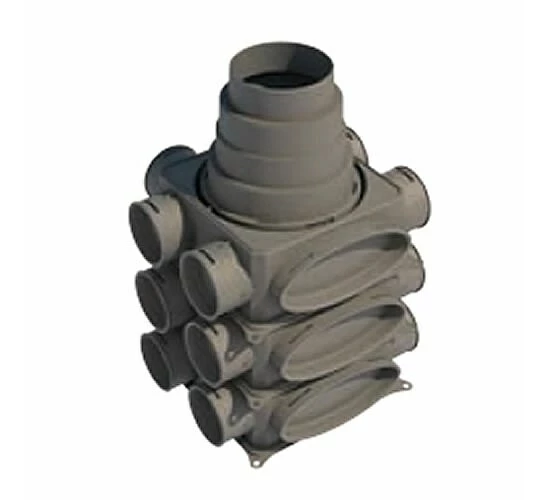 Buderus VK125-3V Verteiler 3-lagig Vertikal Für Rund- Und Flachkanalsysteme - 7738112465 1 Buderus VK125-3V Verteiler 3-lagig Vertikal Für Rund- Und Flachkanalsysteme - 7738112465