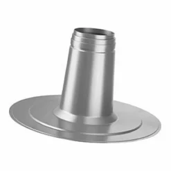 Flachdach-Klebeflansch Für Luft-/Abgas-Dachdurchf. Senkrecht - Ø 125 Mm - H 250 Mm - 7738112508