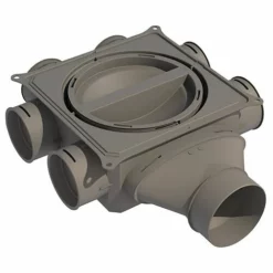 Buderus VK125-1S Verteiler 1-lagig Seitlicher Anschluss DN125 - 7738112658