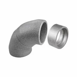 Buderus EPP-Schaumrohr 90° Bogen Mit Muffe Für Luft-Kanalsystem DN125 - 7738113431