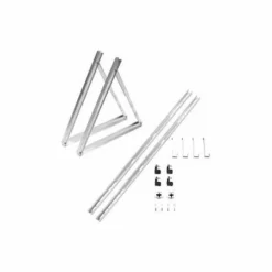 Buderus Flachdachmontage Auf Kollektorstützen Grund-Set Für 3x SKR10 CPC Oder 3x SKR5 - Neigungswinkel Zwischen 30° Und 60° - 7739607370