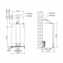 WOLF Gasbrennwert-Heiztherme CGB-2 24 KW - 8615010 -Wolf Verkaufsgeschäft CGB2 3 2