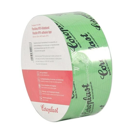 COROPLAST Gitternetzverstärktes PE-Folienklebeband Typ 1410 RPX - B 60 Mm - L 25 M - Stärke 0,27 Mm 1 COROPLAST Gitternetzverstärktes PE-Folienklebeband Typ 1410 RPX - B 60 Mm - L 25 M - Stärke 0,27 Mm