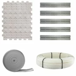 17 M² Fußbodenheizung-Set - Trockenbausystem