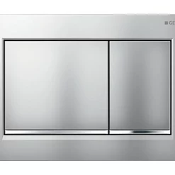 OMEGA30 Betätigungsplatte Matt-chrom Von Geberit, 2-Mengen-Spülung - 115080JQ1