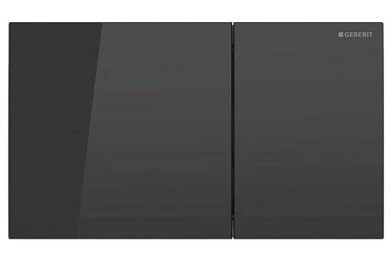 SIGMA70 Betätigungsplatte Glas Schwarz Von Geberit, 2-Mengen-Spülung - 115622SJ1 1 SIGMA70 Betätigungsplatte Glas Schwarz Von Geberit, 2-Mengen-Spülung - 115622SJ1