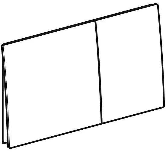 SIGMA70 Betätigungsplatte Glas Schwarz Von Geberit, 2-Mengen-Spülung - 115622SJ1 2 SIGMA70 Betätigungsplatte Glas Schwarz Von Geberit, 2-Mengen-Spülung - 115622SJ1 – Bild 2