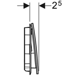 SIGMA70 Betätigungsplatte Glas Schwarz Von Geberit, 2-Mengen-Spülung - 115622SJ1 7 SIGMA70 Betätigungsplatte Glas Schwarz Von Geberit, 2-Mengen-Spülung - 115622SJ1 -Wolf Verkaufsgeschäft GE115622SJ1 3