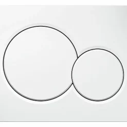 Betätigungsplatte Geberit SIGMA01 Weiß-alpin, 2-Mengen-Spülung - 115770115