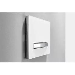 Geberit Betätigungsplatte SIGMA50 Schwarz/ Glanz-chrom/ Chrom-gebürstet, 2-Mengen-Spülung - 115788DW2 -Wolf Verkaufsgeschäft GE115788DW2 2