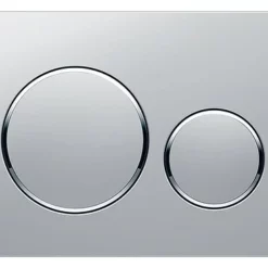 Geberit Betätigungsplatte SIGMA20 Matt-chrom, 2-Mengen-Spülung - 115882JQ1