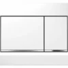 Geberit Betätigungsplatte SIGMA30 Weiß/ Glanz-chrom, 2-Mengen-Spülung - 115883KJ1