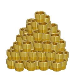 Messing Gewindefitting-Hahnverlängerungs-Paket 1/2'' - 180-teilig - 15 % Gespart