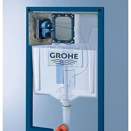 GROHE Rapid SL 3 In 1-Set Für WC - Element 113 Cm + Skate Air Platte Alpinweiß + Wandwinkel - 38722001 5 GROHE Rapid SL 3 In 1-Set Für WC - Element 113 Cm + Skate Air Platte Alpinweiß + Wandwinkel - 38722001 – Bild 5