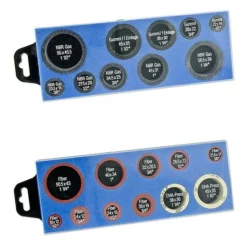 HAAS Universal-Dichtungs-Sortiment Für Gas- Und Wasserinstallation - 206-teilig - 9000