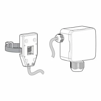 Feuchtewächter Für Alpha 2 Funk Mit Externem Sensor - Mit 1 M Anschlussleitung 2 Feuchtewächter Für Alpha 2 Funk Mit Externem Sensor - Mit 1 M Anschlussleitung – Bild 2