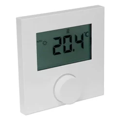 Raumregler Alpha Direct Standard Display - 230 V - Gehäuse Signalweiß