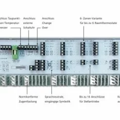 Klemmleiste Alpha Direct Standard Plus Für 6 Zonen - 230 V - Mit Heizen-, Kühlen- Und Pumpensteuerung -Wolf Verkaufsgeschäft MH130545 2