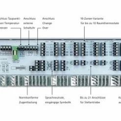 Klemmleiste Alpha Direct Standard Plus Für 10 Zonen - 230 V - Mit Heizen-, Kühlen- Und Pumpensteuerung -Wolf Verkaufsgeschäft MH130550 2