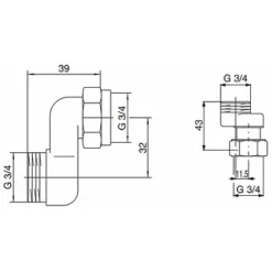 Oventrop S-Anschlussverschraubung -Wolf Verkaufsgeschäft SAV05 4