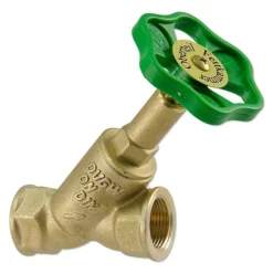 Schrägsitzventil, 1 1/4'' IG - DN32 - Mit Steigender Spindel Und Fettkammeroberteil