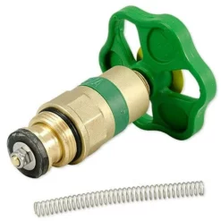 Ventiloberteil Für Schrägsitzventil Mit Rückflußverhinderer 1 1/2'' / DN40 - Mit Nichtsteigender Spindel Und Fettkammeroberteil - 01821 4000 001