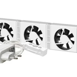 SpeedComfort Heizkörper-Ventilator Mono-Set - Geeignet Für Heizkörper Und Konvektoren Von 50-70 Cm Länge
