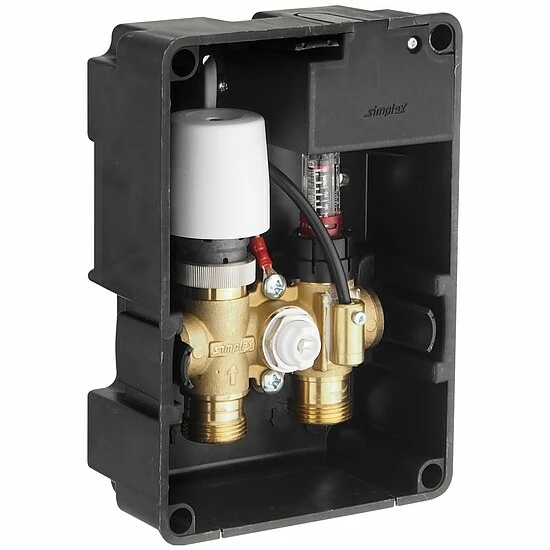 SIMPLEX Kombi-Box RTL-TH BASIC - Wandabdeckung Weiß - F11836 1 SIMPLEX Kombi-Box RTL-TH BASIC - Wandabdeckung Weiß - F11836