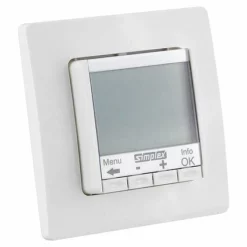 SIMPLEX Kombi-Box RTL-TH DIGITAL Mit Digitalem Raumtemperaturregler - Wandabdeckung Weiß - F11838 -Wolf Verkaufsgeschäft SXF11838 3