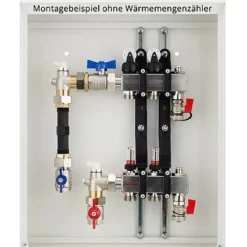 Wärmemengenzähler-Einbau-Set - Vertikal - Für Baulänge 110 Mm 3/4'' Und 130 Mm 1 -Wolf Verkaufsgeschäft TN2968673001 1
