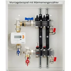 Wärmemengenzähler-Einbau-Set - Vertikal - Für Baulänge 110 Mm 3/4'' Und 130 Mm 1 -Wolf Verkaufsgeschäft TN2968673001 2