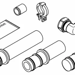 Viessmann Anschluss-Set Einseitig (Aufdachmontage) - 7248240
