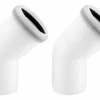 Viessmann Abgasbogen 45° Ø 60 Kunststoff (2 Stk.) - 7373219