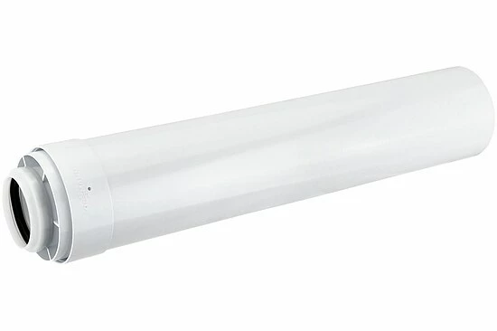 Viessmann Abgasrohr Konzentrisch Ø 60/100 - Farbe Weiß - Länge 0,5 M 1 Viessmann Abgasrohr Konzentrisch Ø 60/100 - Farbe Weiß - Länge 0,5 M