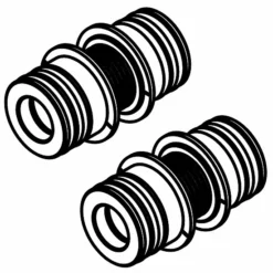 Viessmann Verbindungsrohre (1 Paar) Mit Messinganschlussenden, O-Ringen, Wärmedämmung Und Hydraulikabdeckung - 7510993