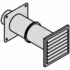 Viessmann Außenwanddurchführung DN160, Für Wandstärken 300 Bis 600 Mm - 9562053