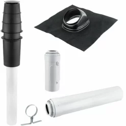 Viessmann Paket Abgassystem Ø 60/100 Dachdurchführung - Farbe Schwarz - Z010442