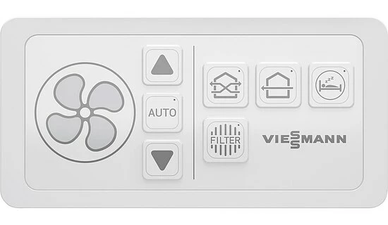 Viessmann Bedienteil Für Lüftungsgerät Vitovent 50-D - Einfache Wahl Aller Betriebsmodi 1 Viessmann Bedienteil Für Lüftungsgerät Vitovent 50-D - Einfache Wahl Aller Betriebsmodi