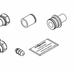 Viessmann Anschluss-Set Ohne Tauchhülse - ZK03118