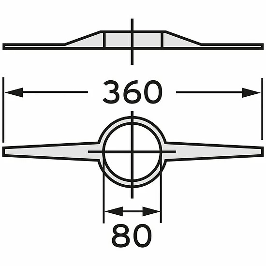 Vaillant Abstandshalter (7 Stk.) Im Schacht Für Starre Abgasleitung Ø 80 PP - 009494 2 Vaillant Abstandshalter (7 Stk.) Im Schacht Für Starre Abgasleitung Ø 80 PP - 009494 – Bild 2