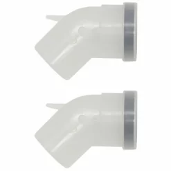 Vaillant Bogen 45° (2 Stk.) Für Starre Abgasleitung Ø 80 PP - 303259