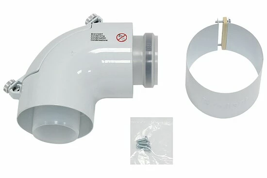 Vaillant Bogen 87° Mit Reinigungsöffnung Konzentrisch Ø 60/100 PP - 303916 1 Vaillant Bogen 87° Mit Reinigungsöffnung Konzentrisch Ø 60/100 PP - 303916