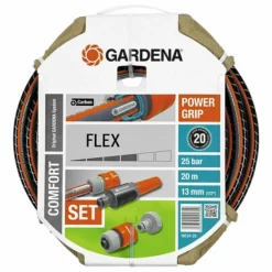 Gardena Comfort Flex Schlauch 13 Mm (1/2'') - Länge 20 M - Inkl. Zubehör - 18034-20