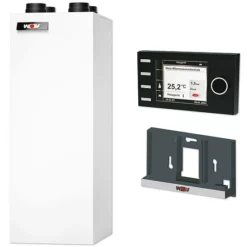 WOLF Paket CWL-T-300 EXCELLENT Inkl. Bedienmodul BM-2 Und Wandsockel - Mit Wärmerückgewinnung