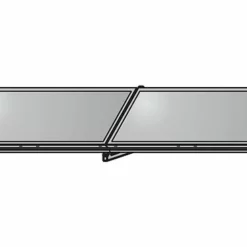 WOLF AluFlex-U Aufstellgerüst Quer Für 2 Kollektoren TopSon F3-1Q - 2484086