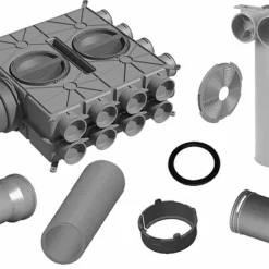 WOLF Zubehörpaket CWL Rohbau Schlauch DN 63/52 - 100 Meter