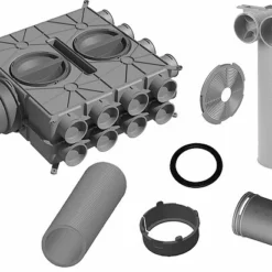 WOLF Zubehörpaket CWL Rohbau Schlauch DN 75/63 - 100 Meter